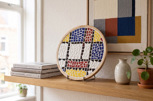 Kit de bricolage mosaïque peinture Piet Mondrian