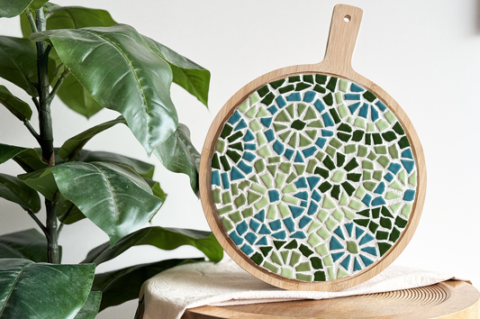 DIY Pakket Mozaïek Ronde Borrelplank