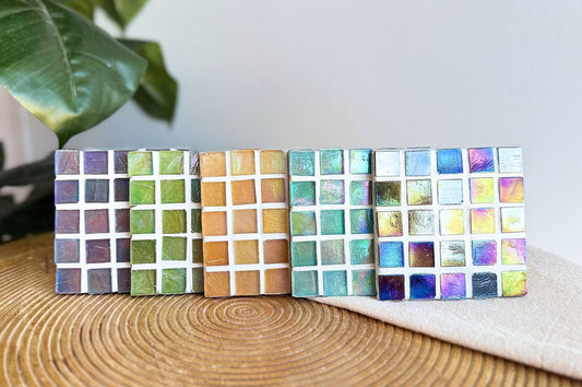 Craft Kit Glass Mosaic Coasters