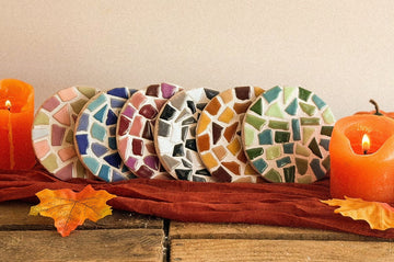 Kit DIY Sous-verres en mosaïque (sans support)