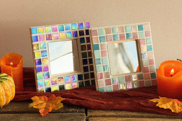 DIY Pakket Glasmozaïek Spiegel