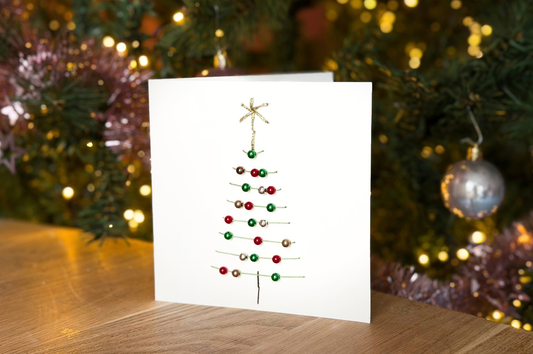 DIY-Set Stickkarten - Weihnachten