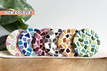 DIY Mosaic Craft Kit – Make Your Own Coasters (No Holder)
