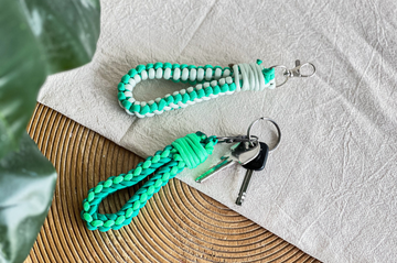 DIY Kit Macramé keychain (2 pieces)
