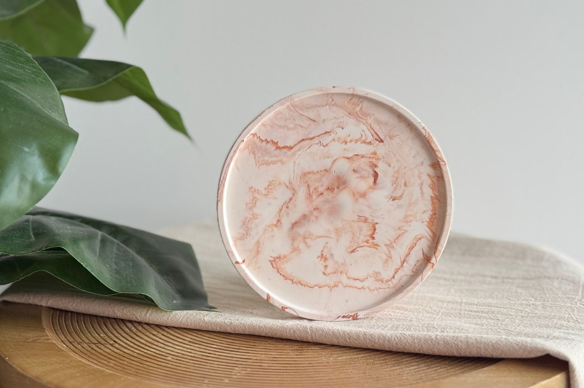 Giethars dienblad terrracotta