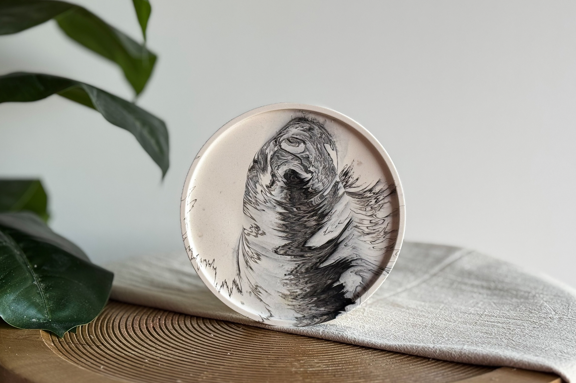 diy pakket giethars dienblad zwart