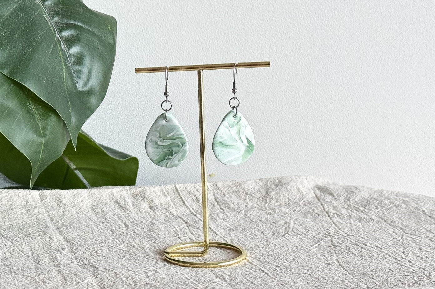 DIY Polymer Clay Earrings Kit – 1 Colour, Tools Not Included