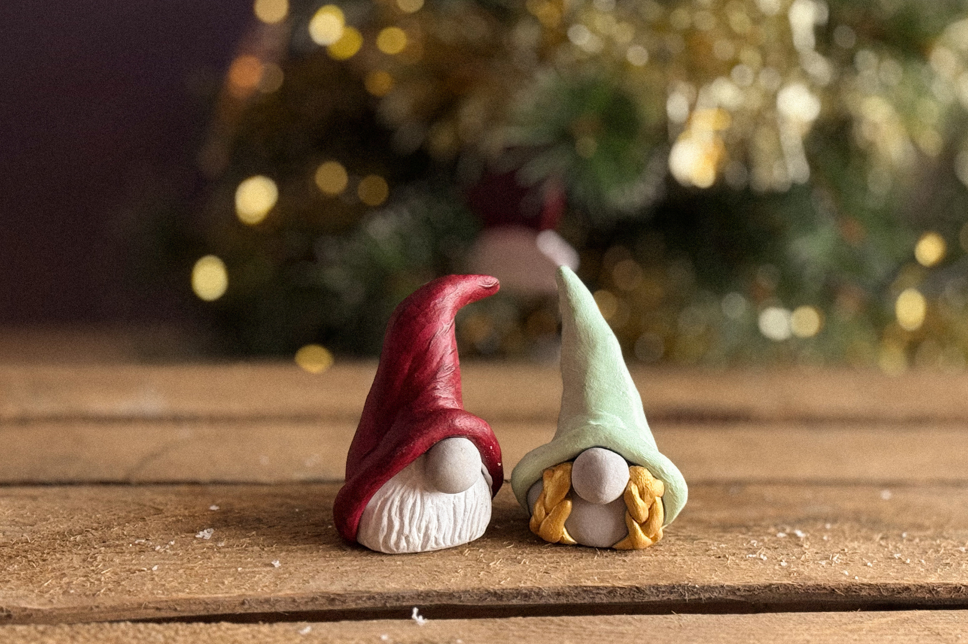 Gnomen maken met klei