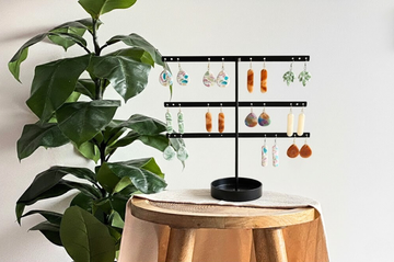 DIY Polymer Clay Earrings Kit – Multicolour, Includes Tools