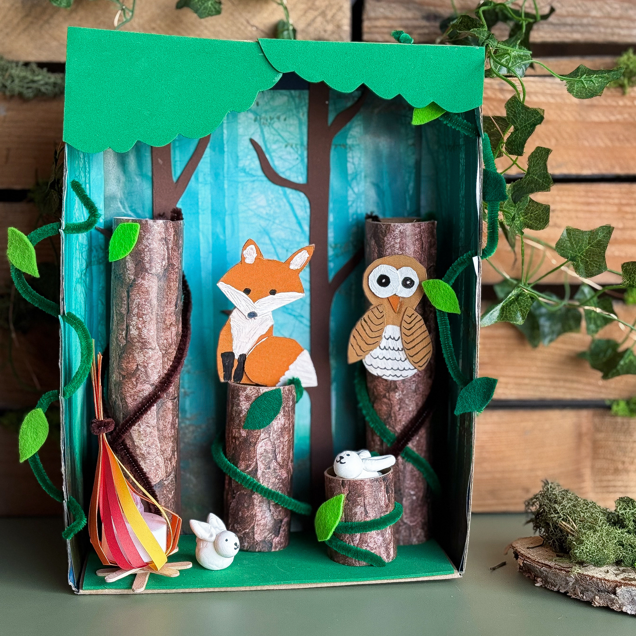 Knutselpakket dieren van het bos