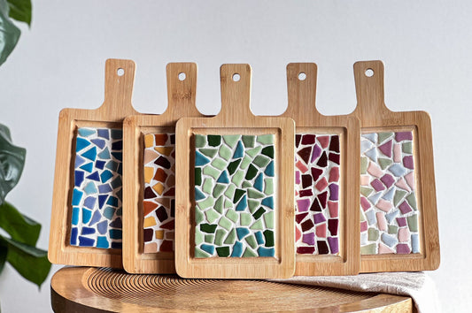 Mozaiek borrelplank mini alle kleuren