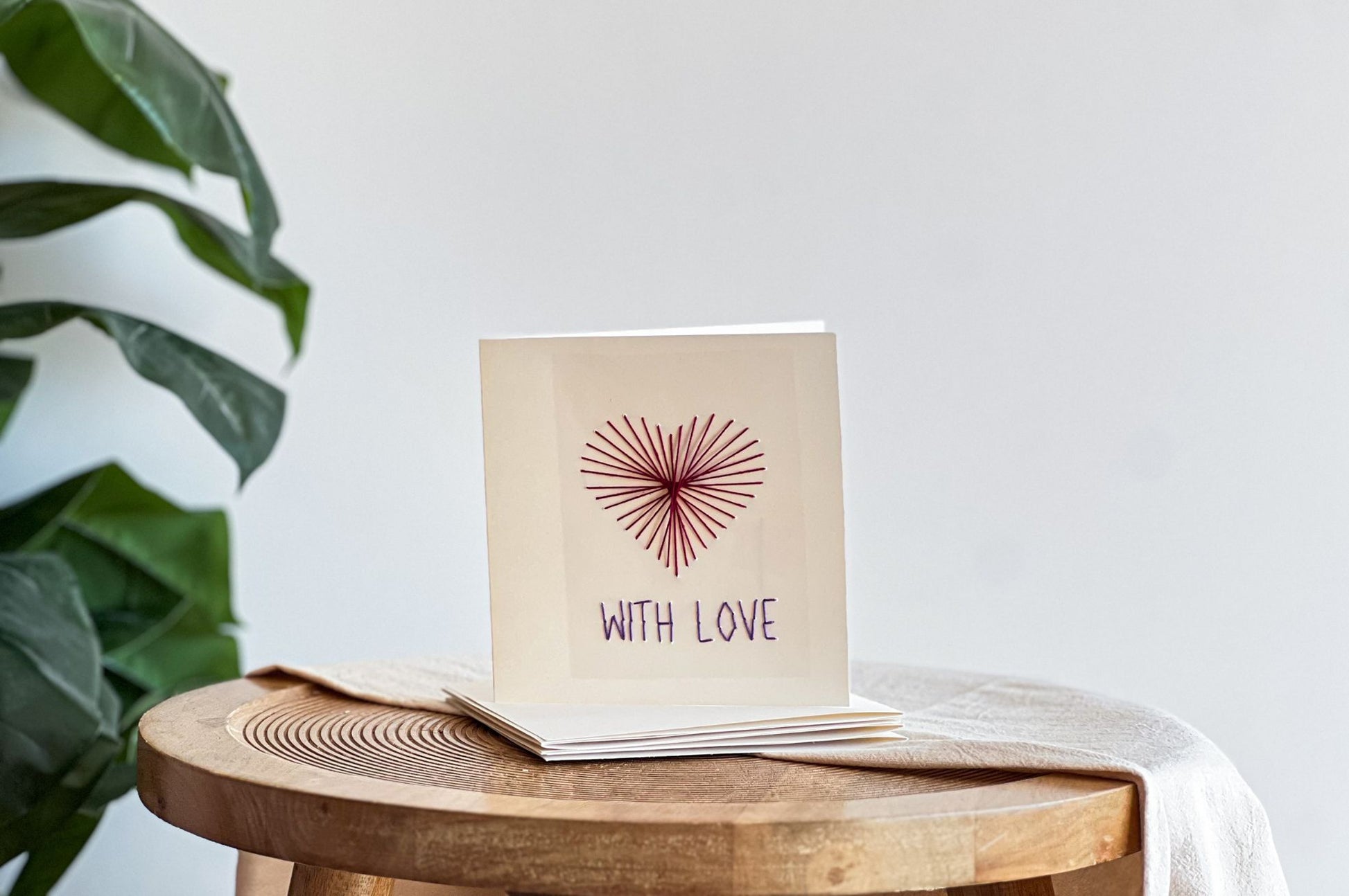 diy borduurkaarten maken