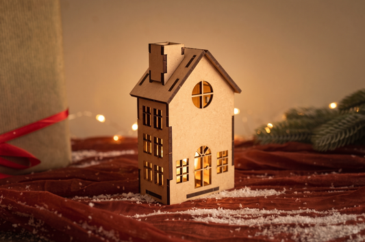 DIY Wooden Christmas House Craft Kit 1.1