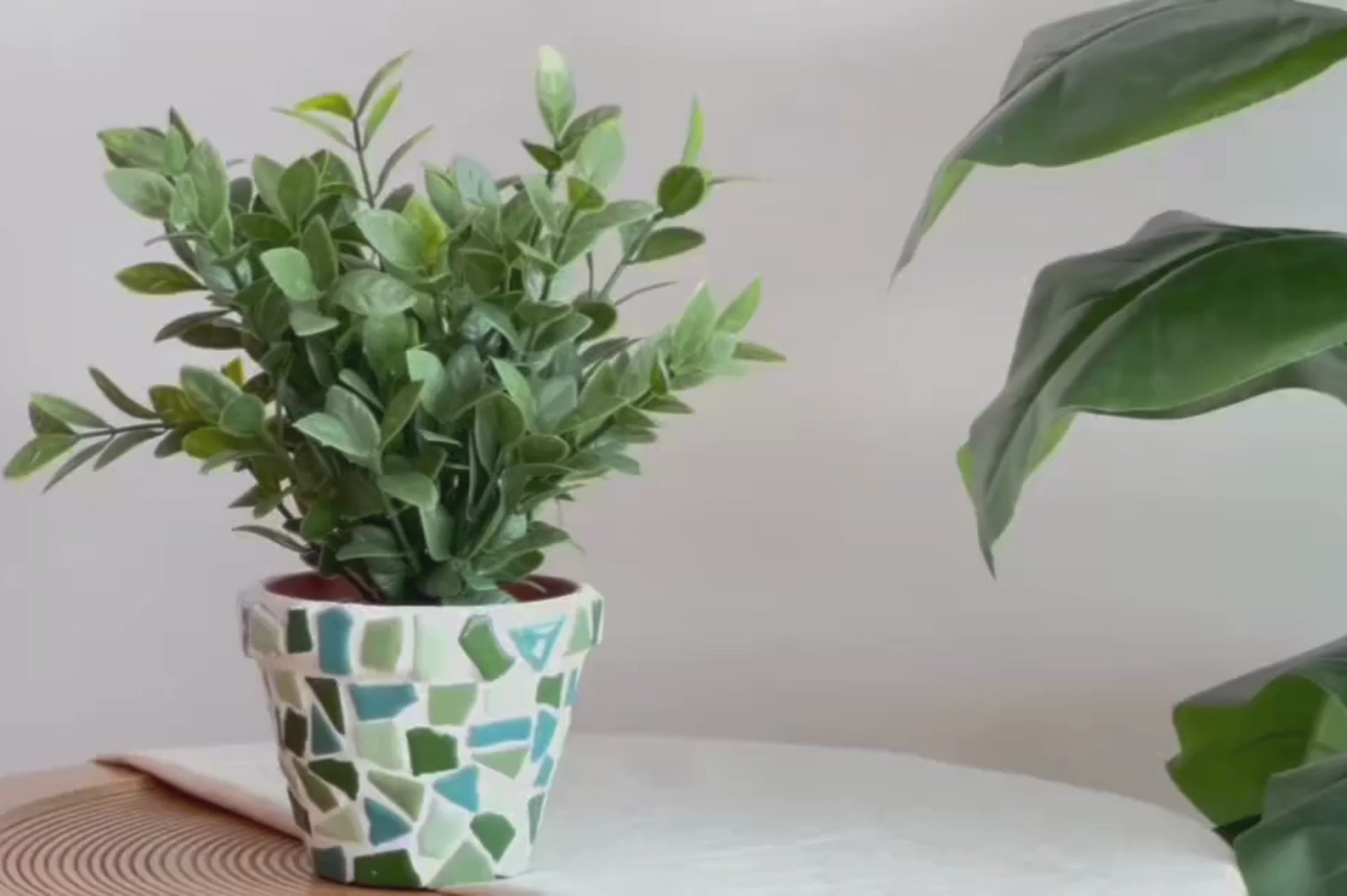 Mozaïek bloempot tutorial